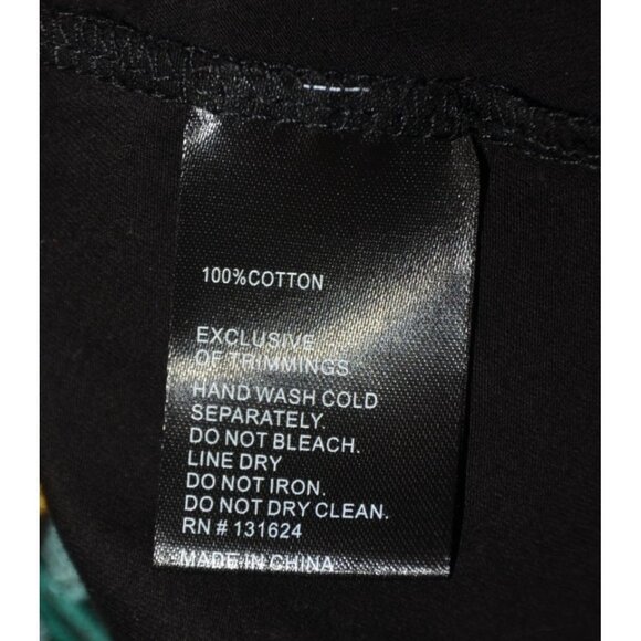 Caleooa Black Boho Embroidered Floral Pullover Blouse Top Plus Size 3X Tunic - Picture 10 of 11